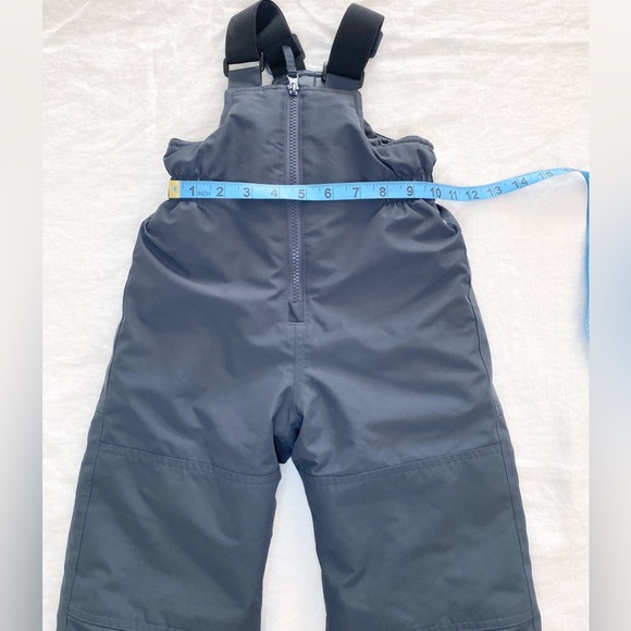 GUSTI Grey Bib Overall Snowpants Winter Wear 2T - Picture 10 of 11